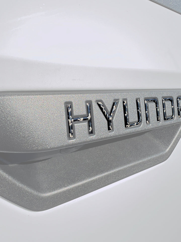 Tailgate Handle Letter Inserts Fits 2022-2025 Hyundai Santa Cruz