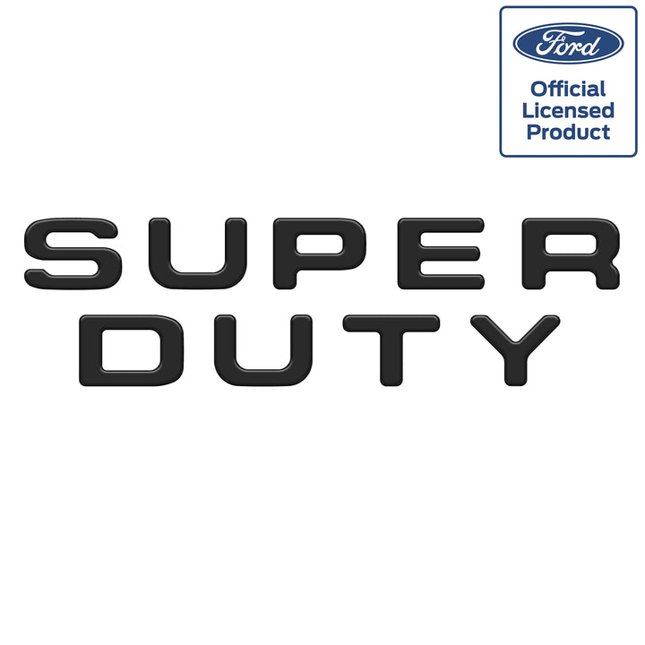 Tailgate Letter Inserts Fits 2008-2016 Ford Super Duty