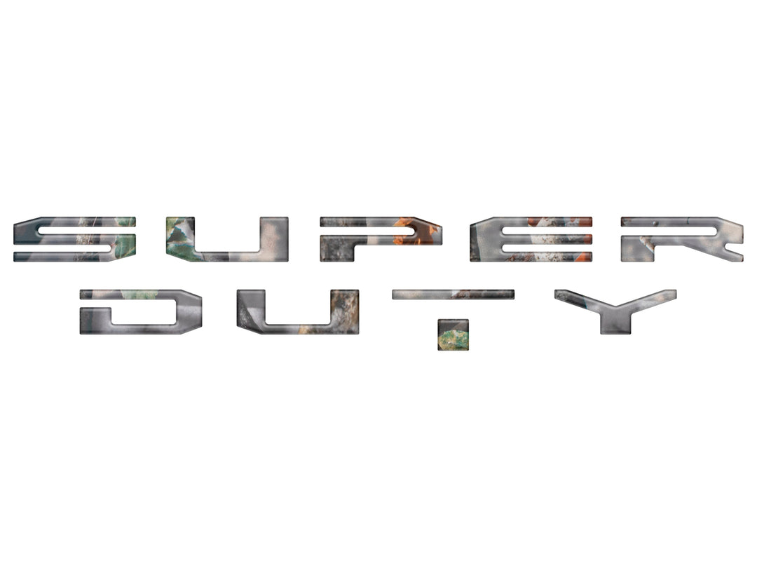 Glove Box Letter Inserts Fits 2017-2022 Ford Super Duty
