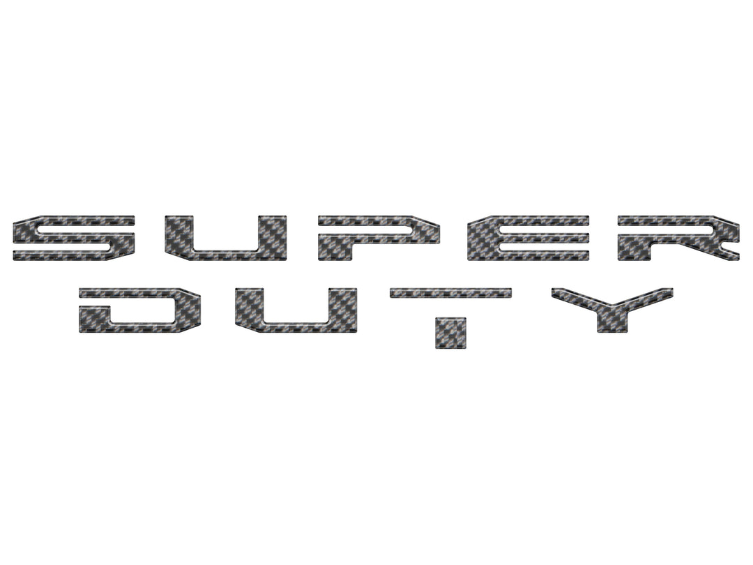 Glove Box Letter Inserts Fits 2017-2022 Ford Super Duty
