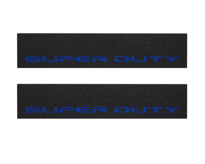 Door Sill Protection Overlays (Textured) Fits 2017-2022 Ford Super Duty