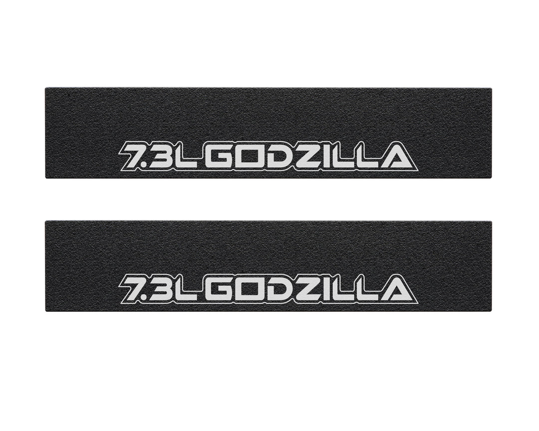 Door Sill Protection Overlays (Textured) Fits 2017-2022 Ford Super Duty