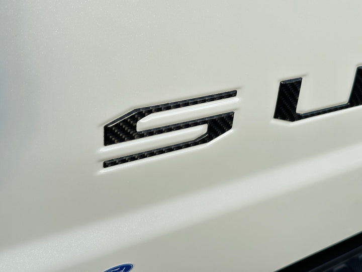 Tailgate Letter Inserts Fits 2023-2025 Ford Super Duty XL/XLT/Tremor