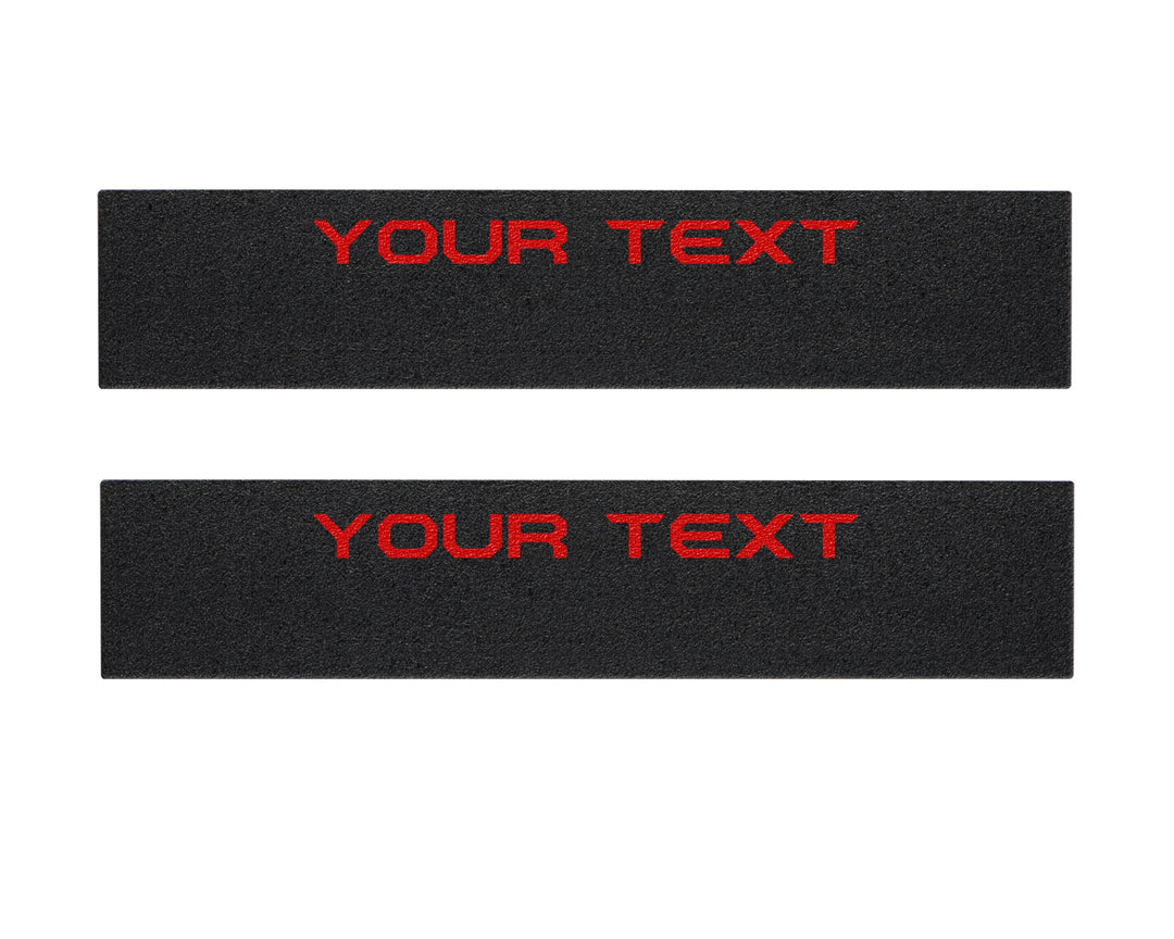 Door Sill Protection Overlays (Textured) Fits 2023-2025 Ford Super Duty