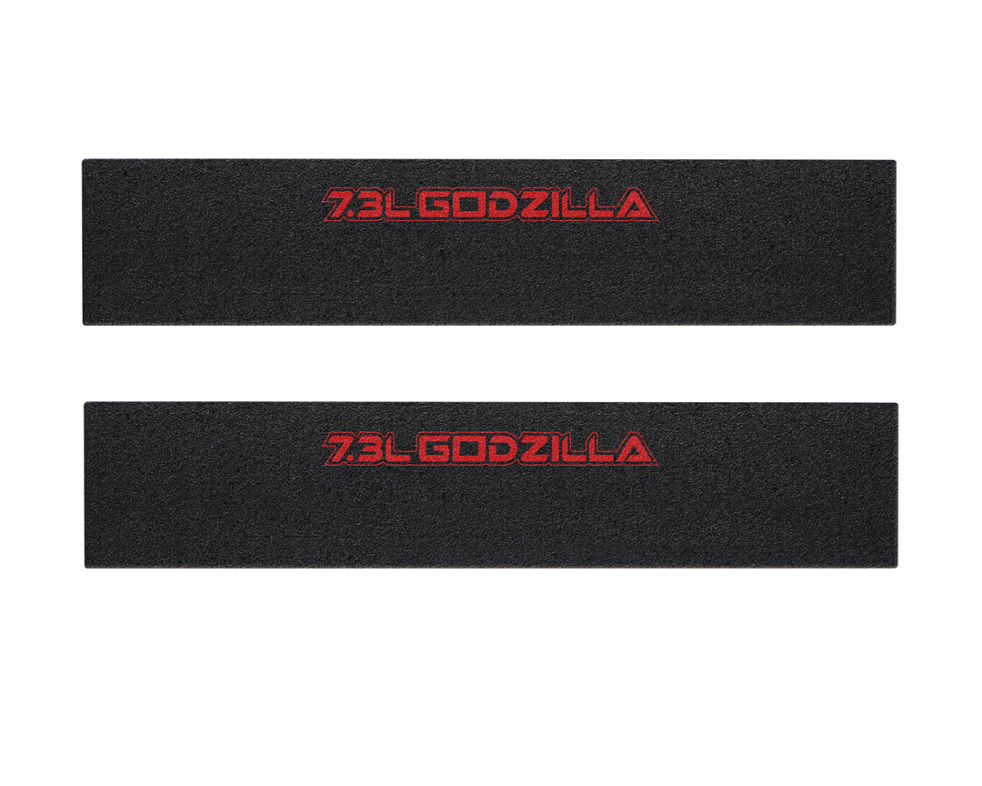 Door Sill Protection Overlays (Textured) Fits 2023-2025 Ford Super Duty