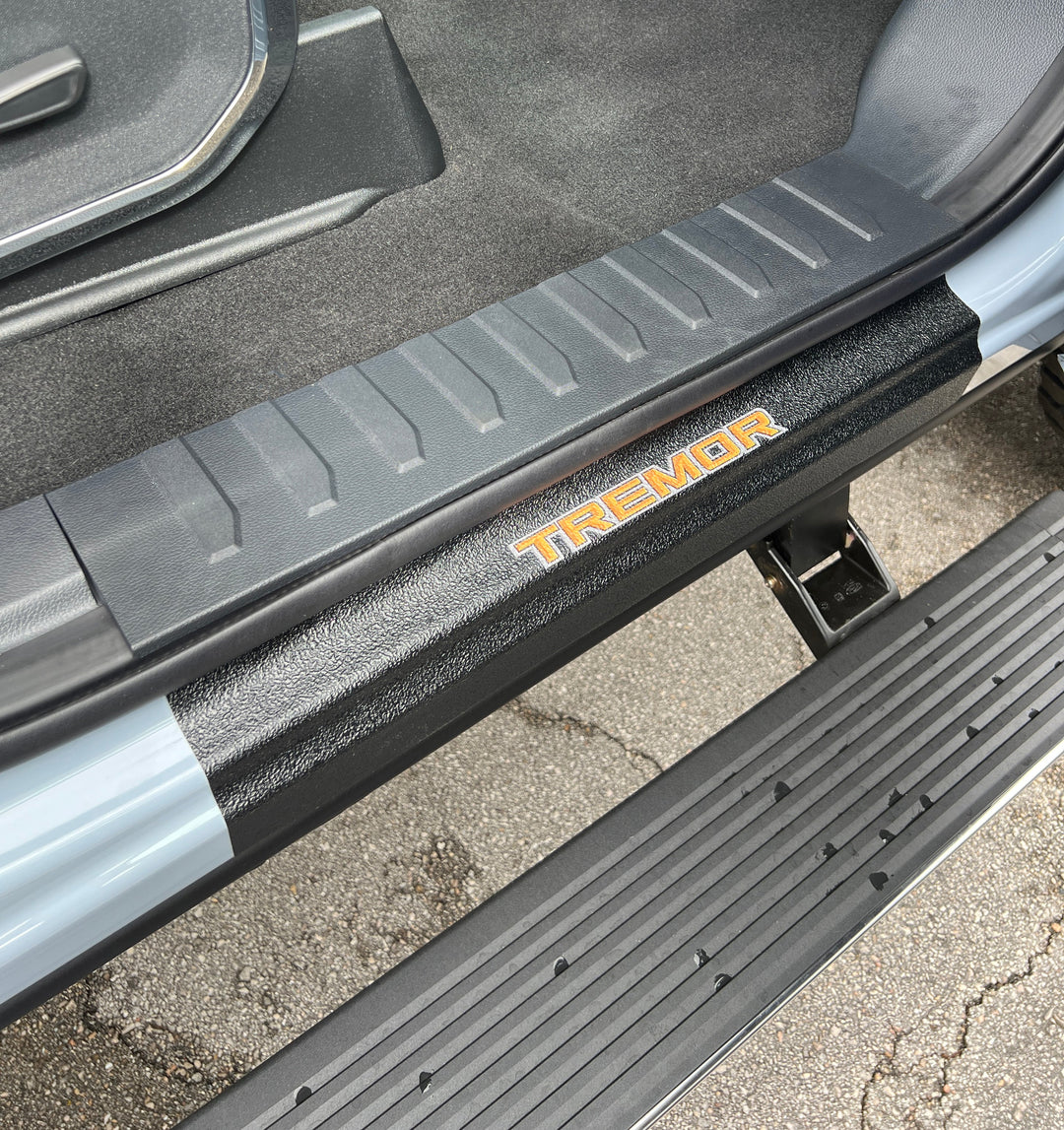 Door Sill Protection Overlays (Textured) Fits 2023-2025 Ford Super Duty