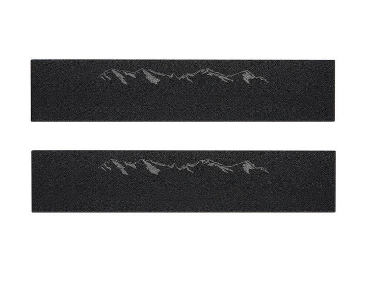 Door Sill Protection Overlays (Textured) Fits 2023-2025 Ford Super Duty