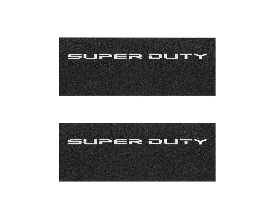Door Sill Protection Overlays (Textured) Fits 2023-2025 Ford Super Duty