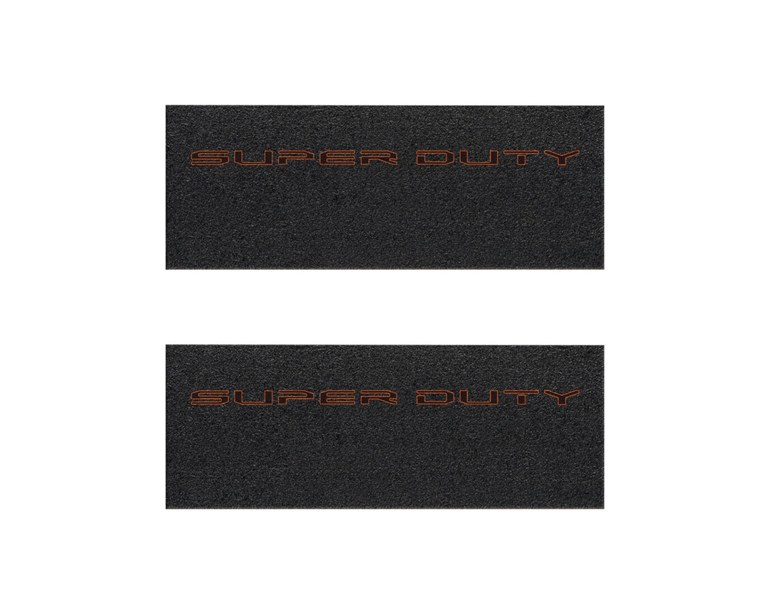 Door Sill Protection Overlays (Textured) Fits 2023-2025 Ford Super Duty