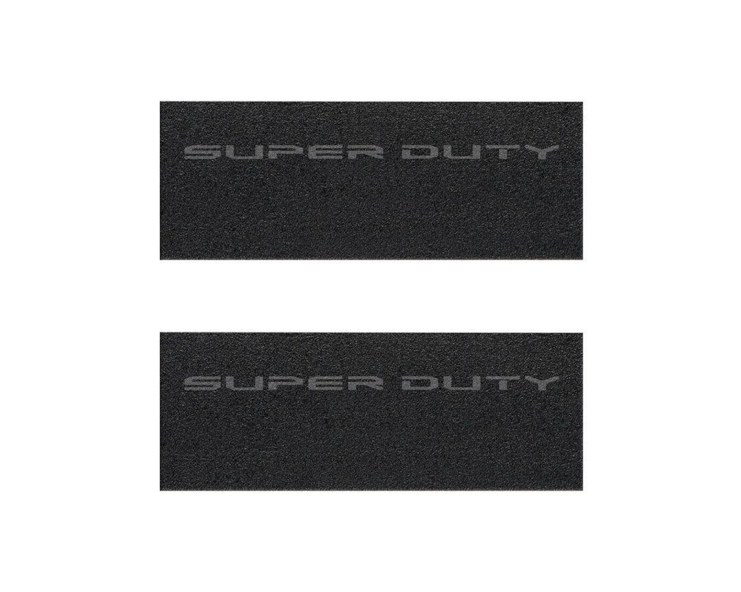 Door Sill Protection Overlays (Textured) Fits 2023-2025 Ford Super Duty