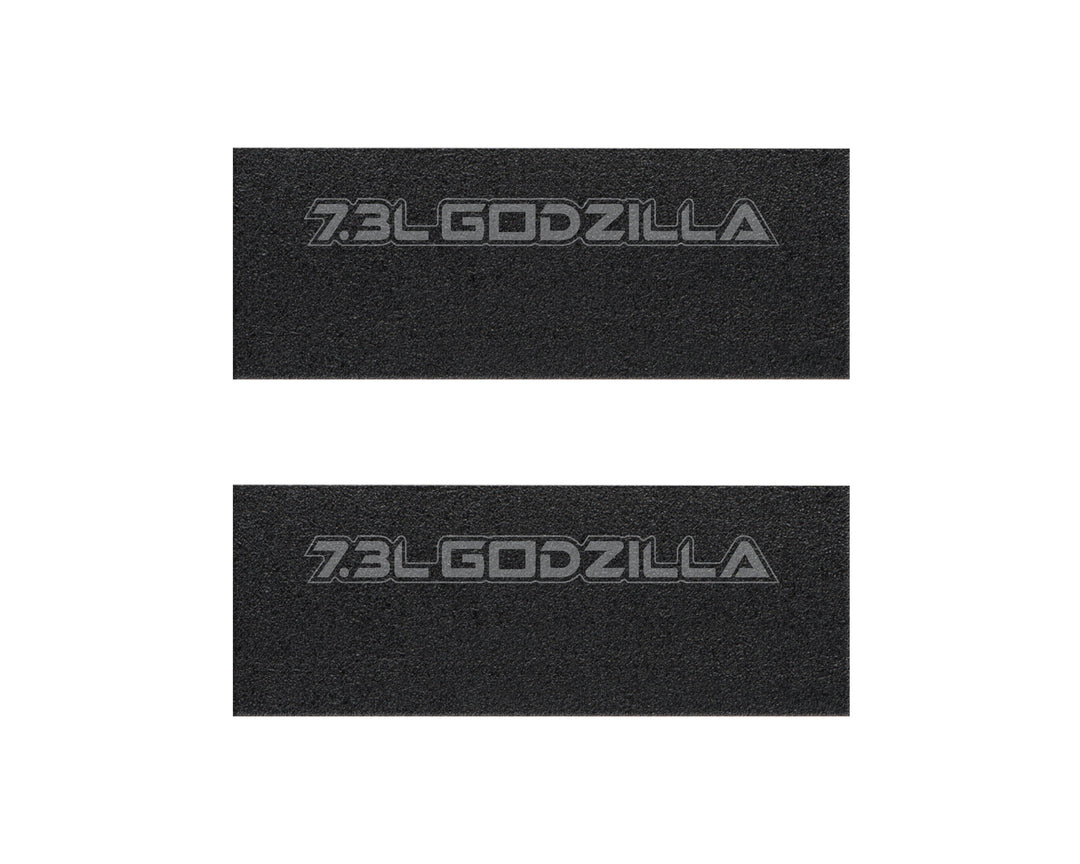 Door Sill Protection Overlays (Textured) Fits 2023-2025 Ford Super Duty