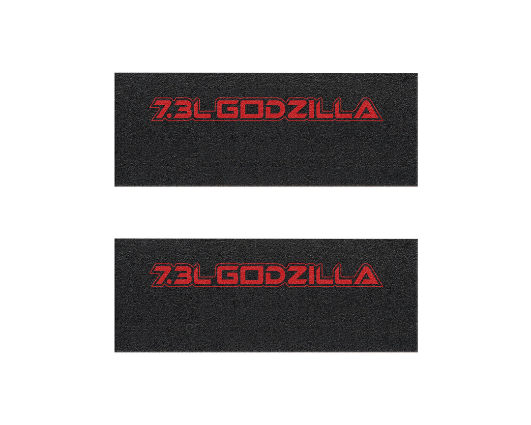Door Sill Protection Overlays (Textured) Fits 2023-2025 Ford Super Duty