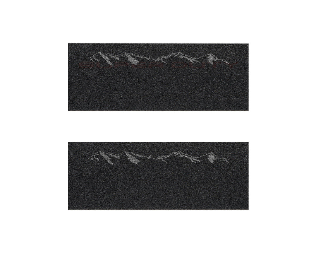 Door Sill Protection Overlays (Textured) Fits 2023-2025 Ford Super Duty