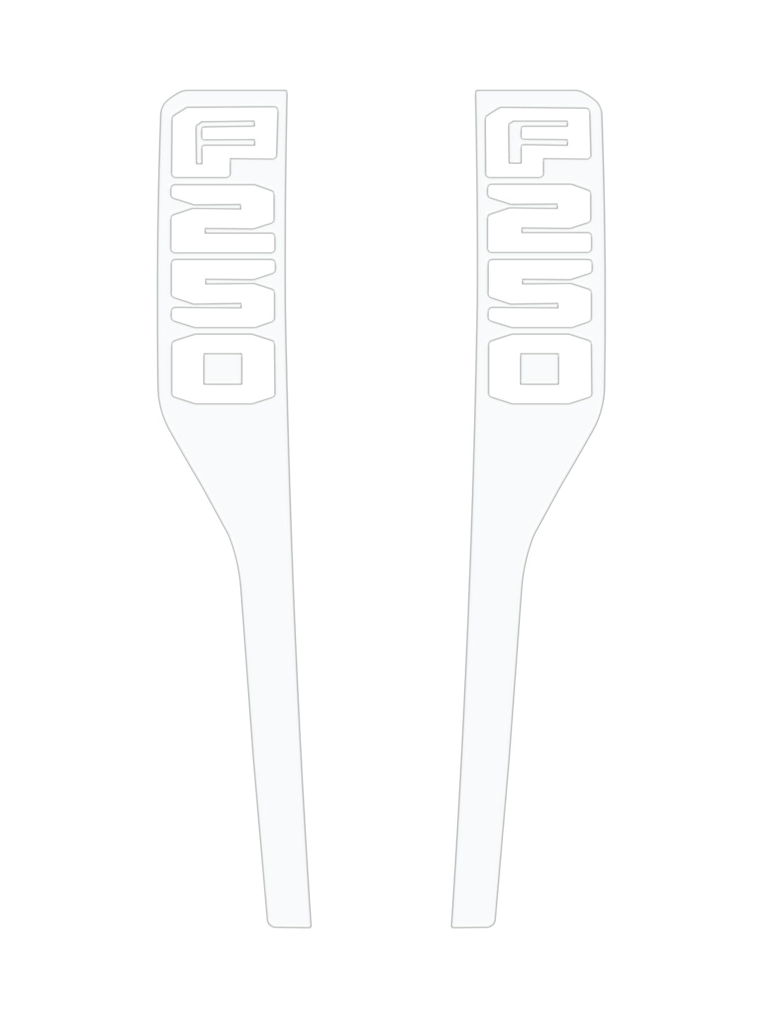 Front Fender Emblem Overlays Fits 2023-2025 Ford Super Duty