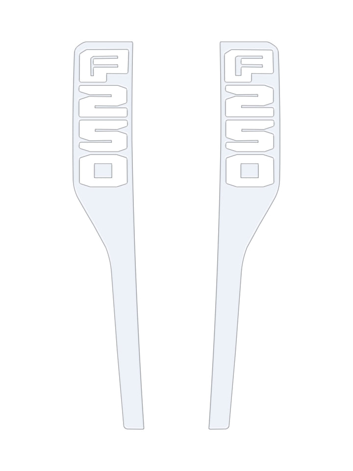 Front Fender Emblem Overlays Fits 2023-2025 Ford Super Duty