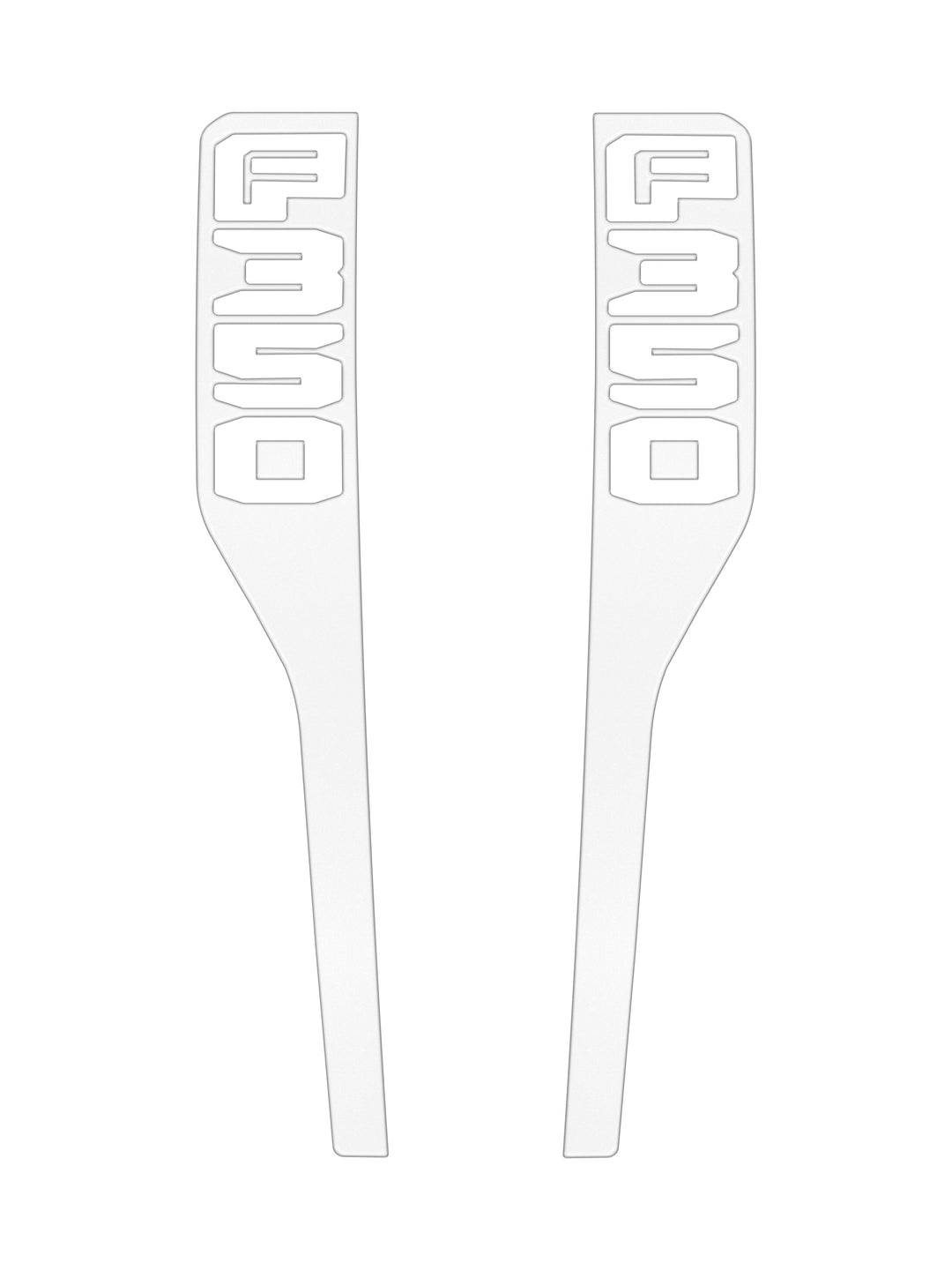 Front Fender Emblem Overlays Fits 2023-2025 Ford Super Duty