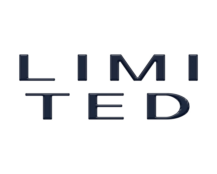 Limited Tailgate Letter Overlays Fits 2023-2025 Ford Super Duty Limited