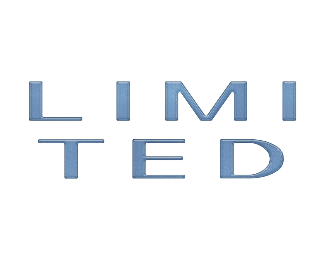Limited Tailgate Letter Overlays Fits 2023-2025 Ford Super Duty Limited