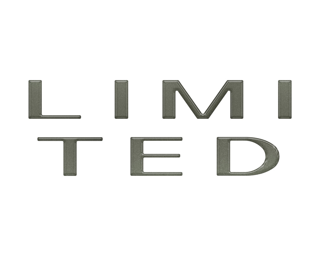 Limited Tailgate Letter Overlays Fits 2023-2025 Ford Super Duty Limited