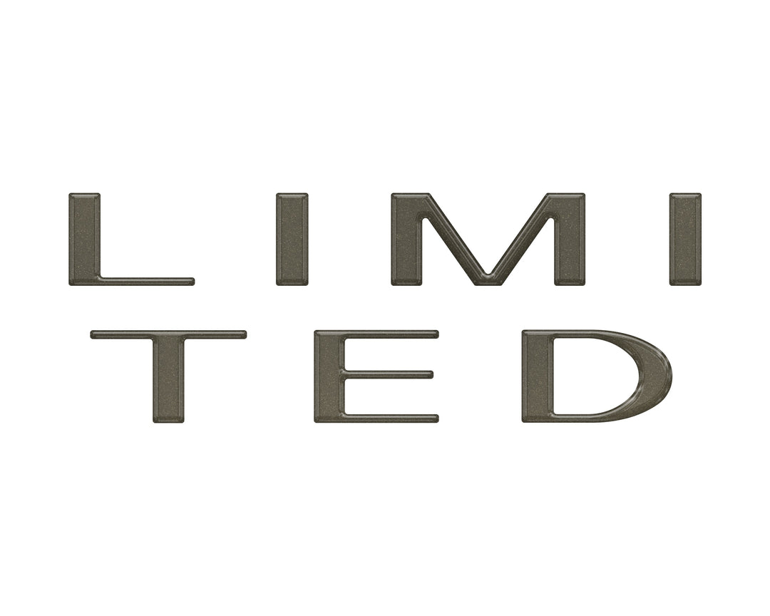 Limited Tailgate Letter Overlays Fits 2023-2025 Ford Super Duty Limited