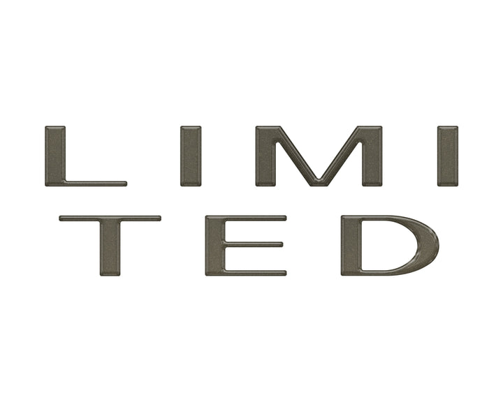 Limited Tailgate Letter Overlays Fits 2023-2025 Ford Super Duty Limited