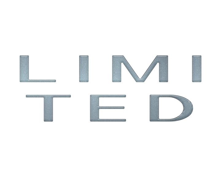 Limited Tailgate Letter Overlays Fits 2023-2025 Ford Super Duty Limited