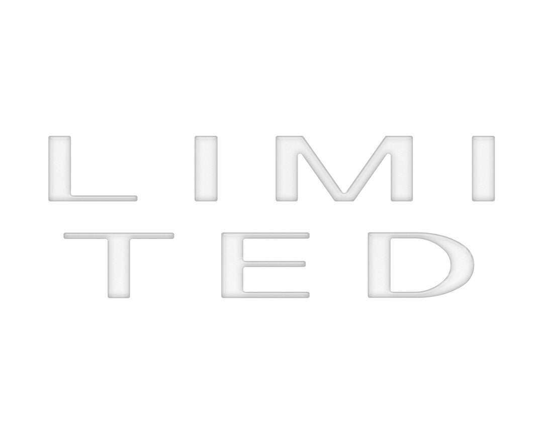 Limited Tailgate Letter Overlays Fits 2023-2025 Ford Super Duty Limited