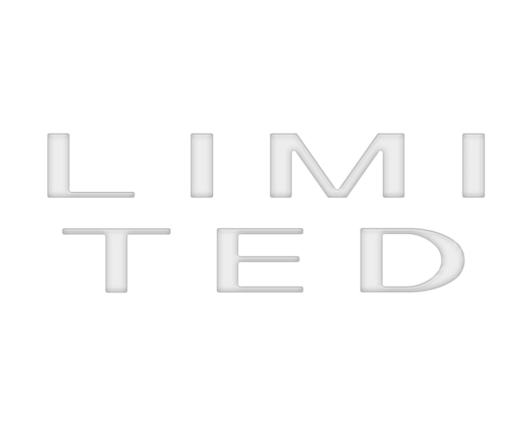 Limited Tailgate Letter Overlays Fits 2023-2025 Ford Super Duty Limited
