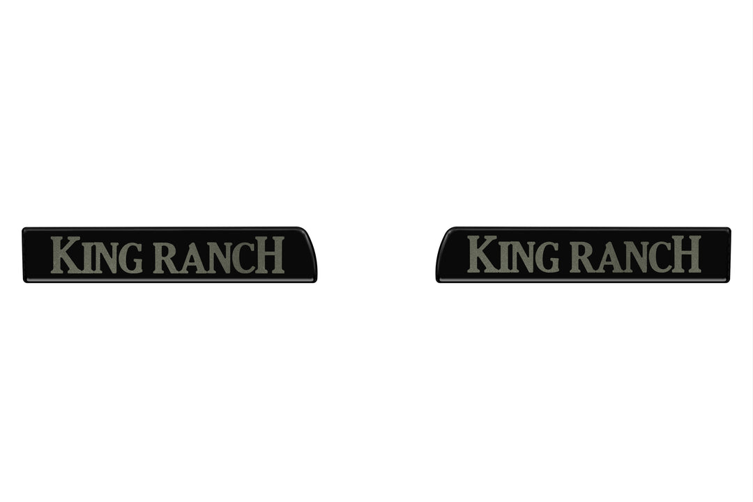 Front Fender Vent Replacement Badge Fits 2023-2026 Ford Super Duty