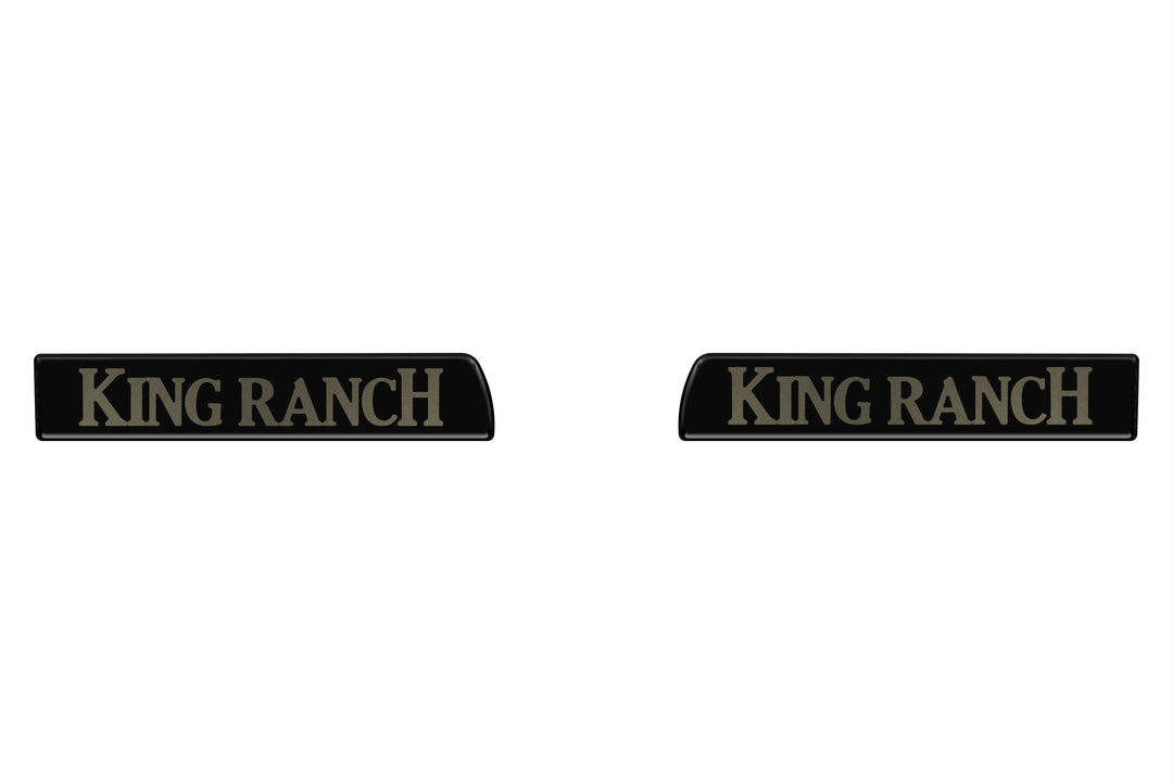 Front Fender Vent Replacement Badge Fits 2023-2026 Ford Super Duty