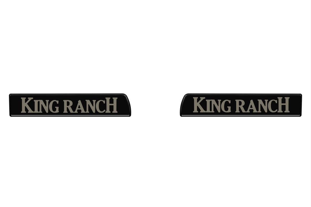 Front Fender Vent Replacement Badge Fits 2023-2026 Ford Super Duty