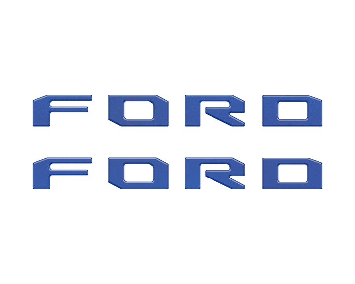Running Board Letters Fits 2023-2026 Ford Super Duty &amp; F-150 Crew Cab