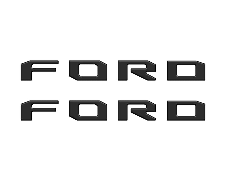 Running Board Letters Fits 2023-2025 Ford Super Duty & F-150