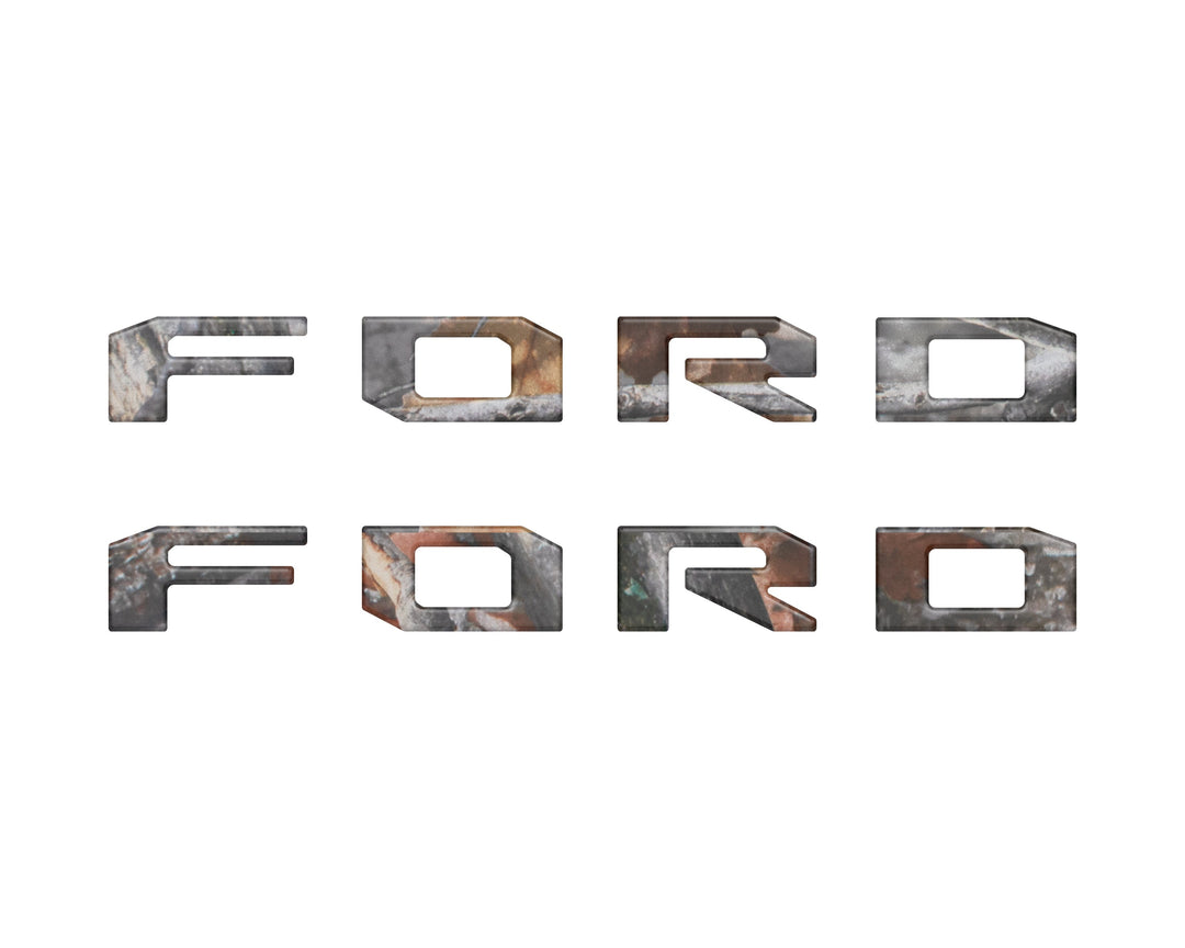 Running Board Letters Fits 2023-2025 Ford Super Duty & F-150