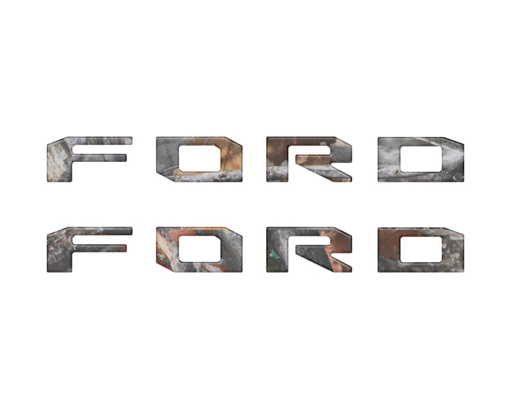 Running Board Letters Fits 2023-2025 Ford Super Duty & F-150