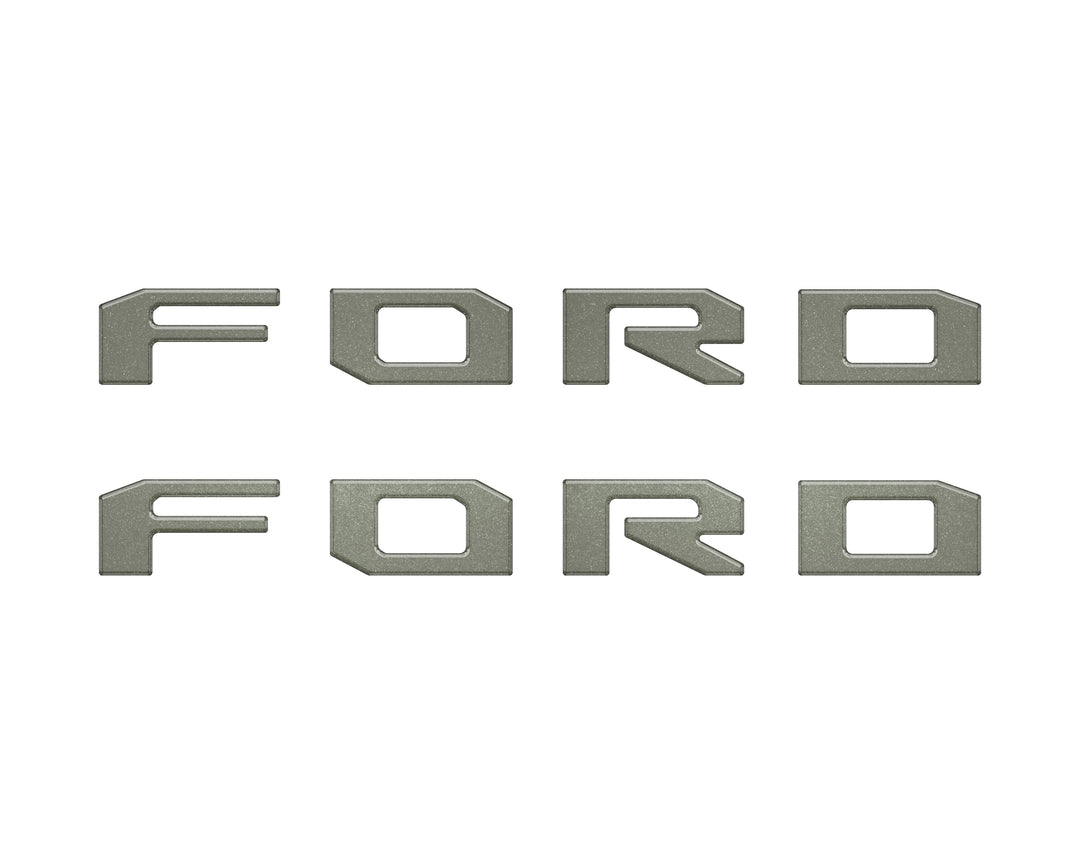 Running Board Letters Fits 2023-2025 Ford Super Duty & F-150