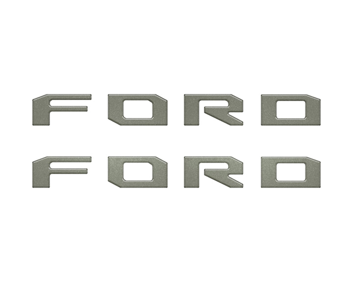 Running Board Letters Fits 2023-2025 Ford Super Duty & F-150