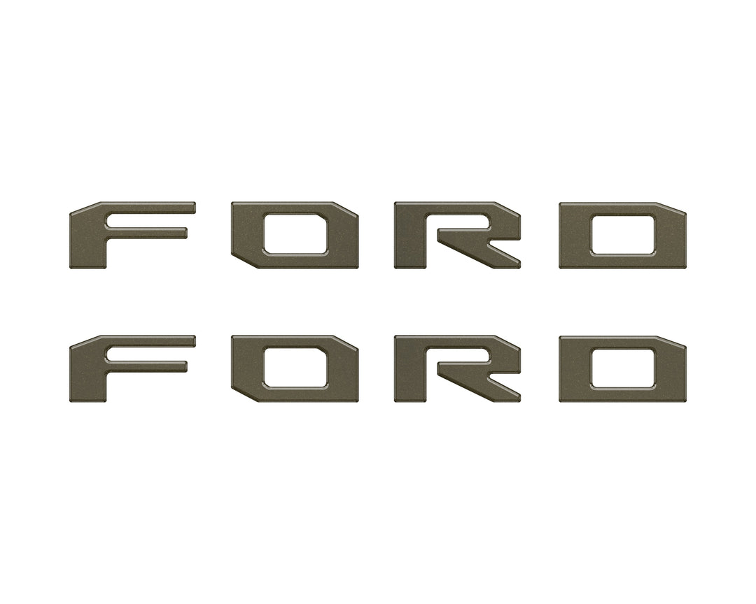 Running Board Letters Fits 2023-2025 Ford Super Duty & F-150