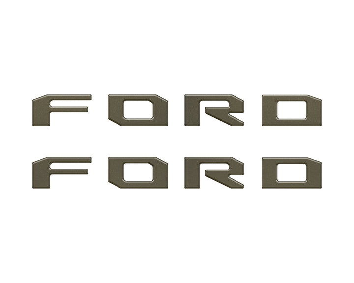 Running Board Letters Fits 2023-2025 Ford Super Duty & F-150