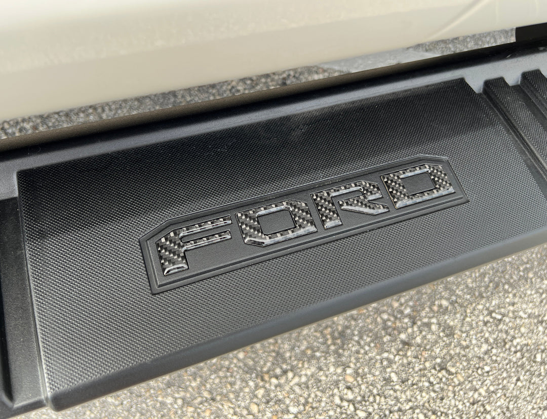 Running Board Letters Fits 2023-2025 Ford Super Duty & F-150