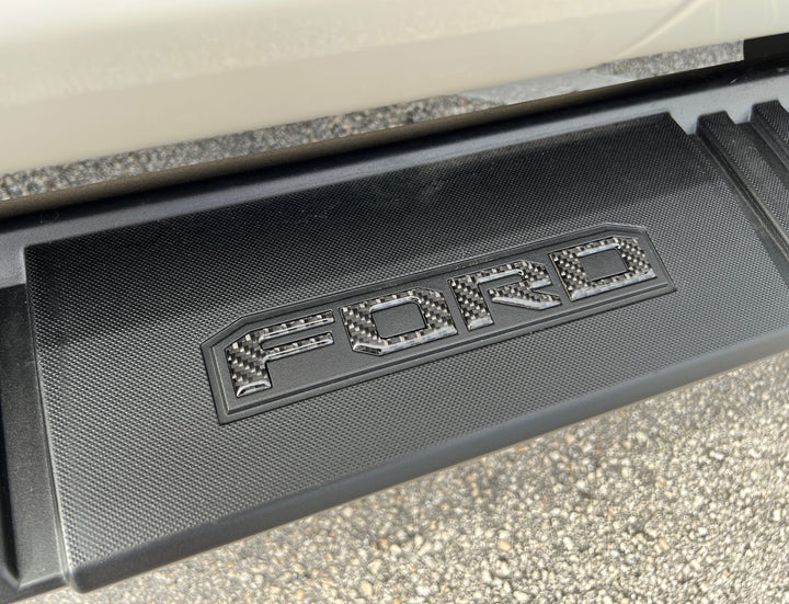 Running Board Letters Fits 2023-2025 Ford Super Duty & F-150