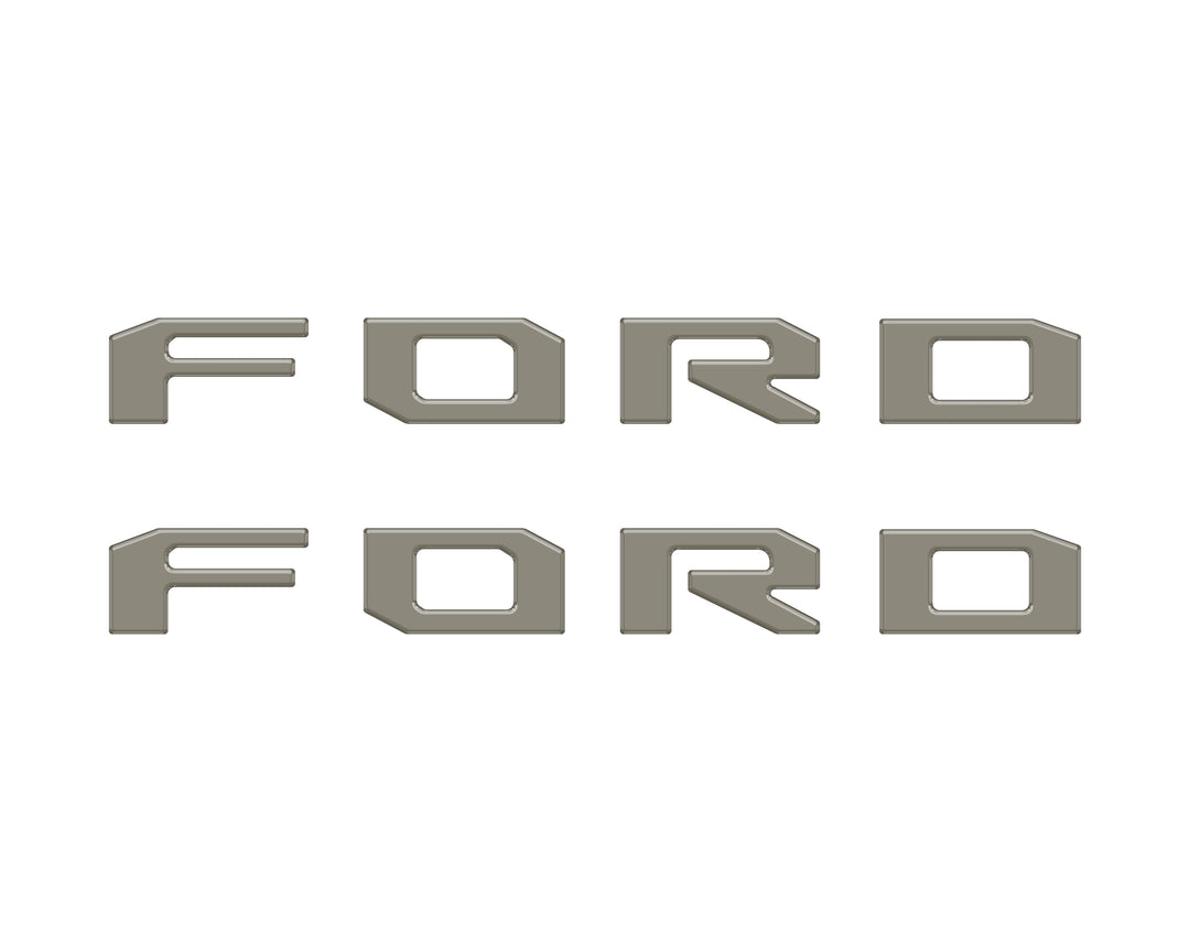 Running Board Letters Fits 2023-2025 Ford Super Duty & F-150
