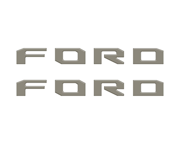 Running Board Letters Fits 2023-2025 Ford Super Duty & F-150