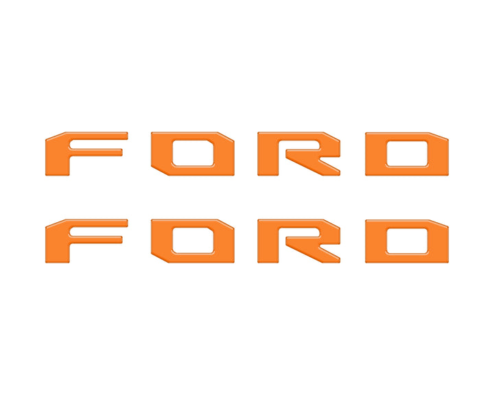 Running Board Letters Fits 2023-2025 Ford Super Duty & F-150
