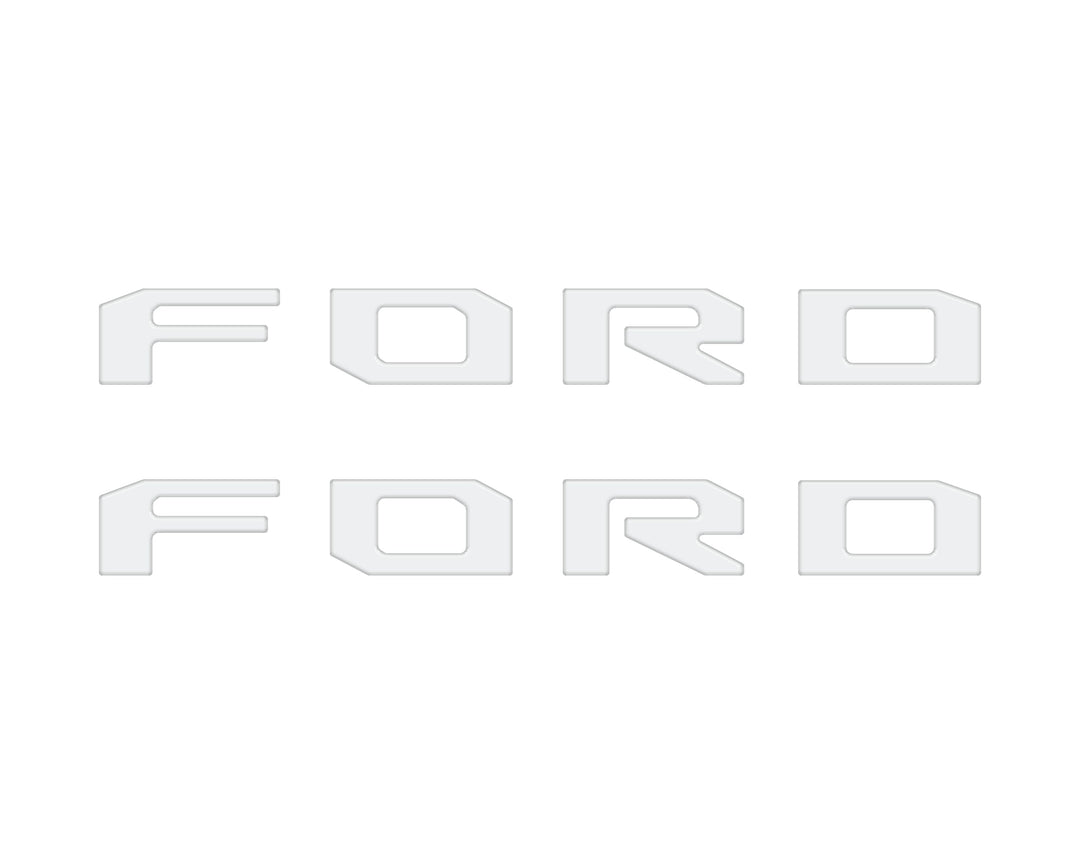 Running Board Letters Fits 2023-2025 Ford Super Duty & F-150