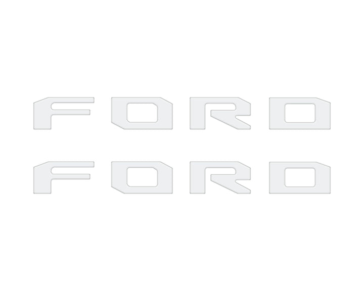 Running Board Letters Fits 2023-2025 Ford Super Duty & F-150