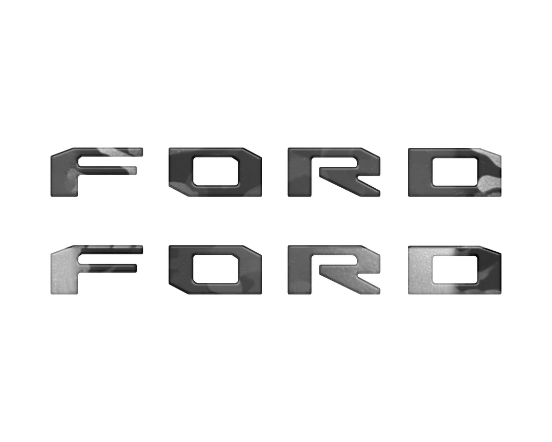 Running Board Letters Fits 2023-2025 Ford Super Duty & F-150