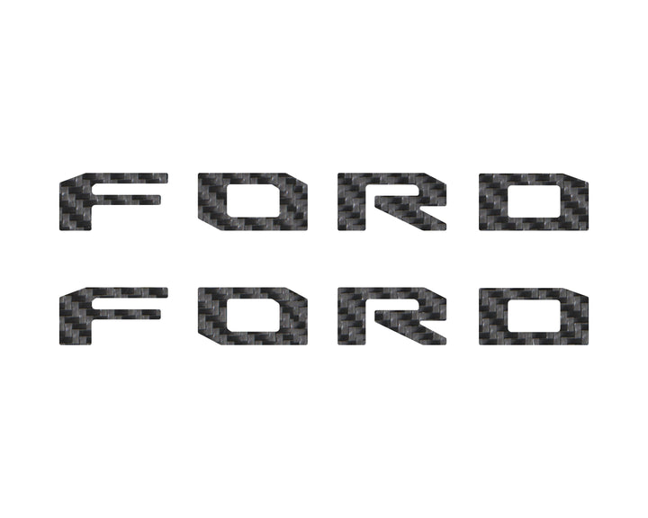 Running Board Letters Fits 2023-2025 Ford Super Duty & F-150