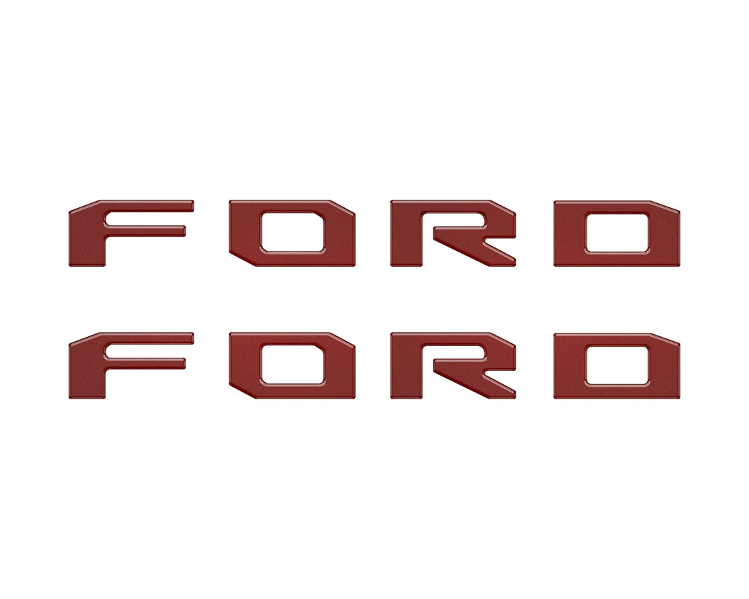Running Board Letters Fits 2023-2025 Ford Super Duty & F-150