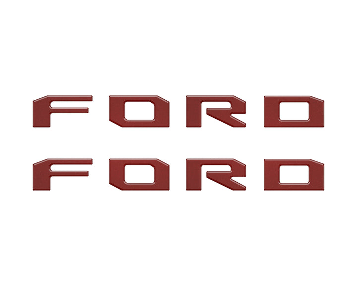 Running Board Letters Fits 2023-2025 Ford Super Duty & F-150
